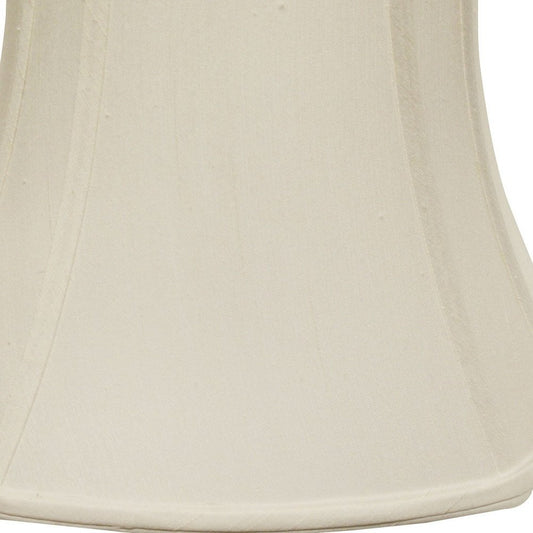 Cream Monay Shantung Silk Oval 17 Bottom