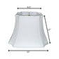 Snow Shantung Silk Lamp Shade