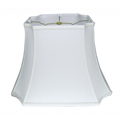 Snow Shantung Silk Lamp Shade