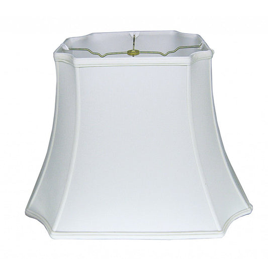 Snow Shantung Silk Lamp Shade