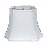 Snow Shantung Silk Lamp Shade