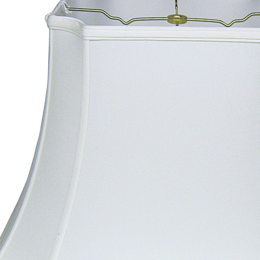 Snow Shantung Silk Lamp Shade