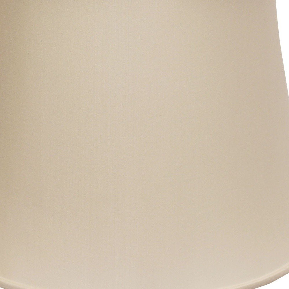 Champagne Pongee Silk Bell Lamp Shade