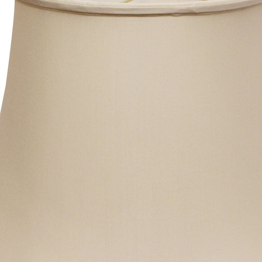 Champagne Pongee Silk Bell Lamp Shade