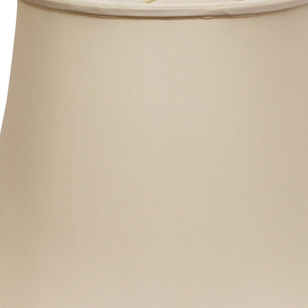 Champagne Pongee Silk Bell Lamp Shade