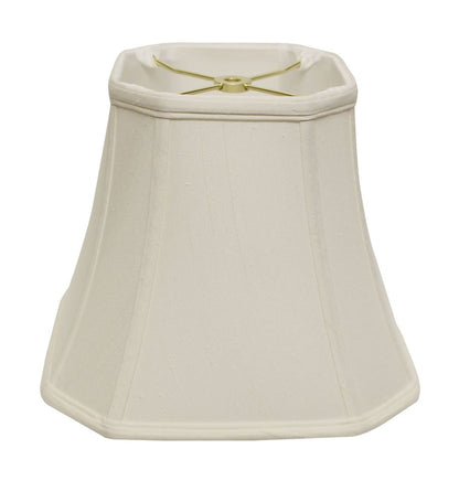 White Monay Shantung Silk Square Lamp Shade