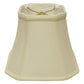 Ivory Monay Shantung Silk Square Lamp Shade