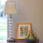 Ivory Monay Shantung Silk Square Lamp Shade
