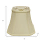 Ivory Monay Shantung Silk Square Lamp Shade