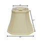 Ivory Monay Shantung Silk Square Lamp Shade