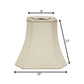 Natural Linen Square Lamp Shade