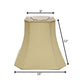 Tan Linen Square Lamp Shade