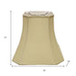 Tan Linen Square Lamp Shade