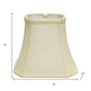 Ivory Monay Shantung Silk Bell Lamp Shade