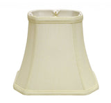 Ivory Monay Shantung Silk Bell Lamp Shade
