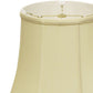 Antiqued White Monay Shantung Silk Bell Lamp Shade