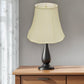 Ivory Monay Shantung Silk Bell Lamp Shade