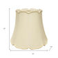 Ivory Monay Shantung Silk Empire Lamp Shade