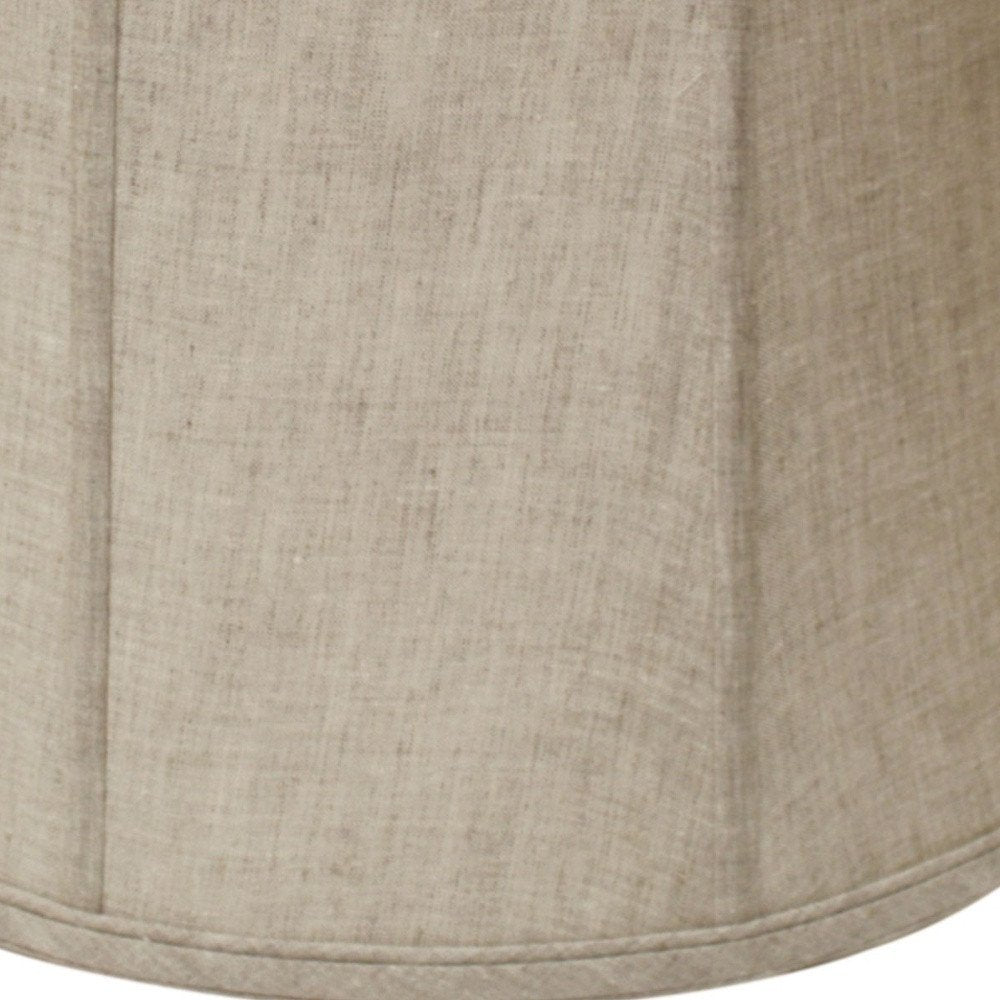 Cream Linen Drum Lamp Shade