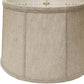 Cream Linen Drum Lamp Shade