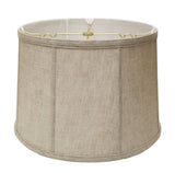 Cream Linen Drum Lamp Shade