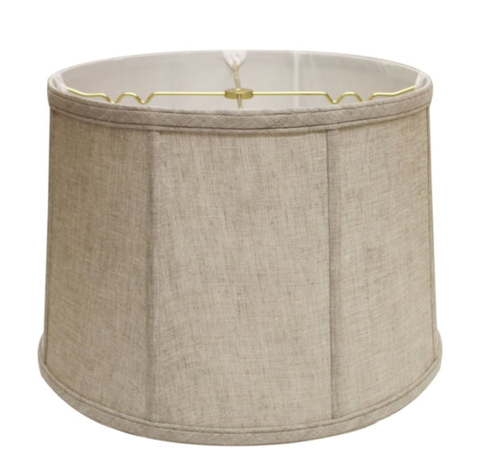 Cream Linen Drum Lamp Shade