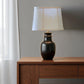 Vanilla Linen Drum Lamp Shade