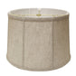Cream Linen Drum Lamp Shade