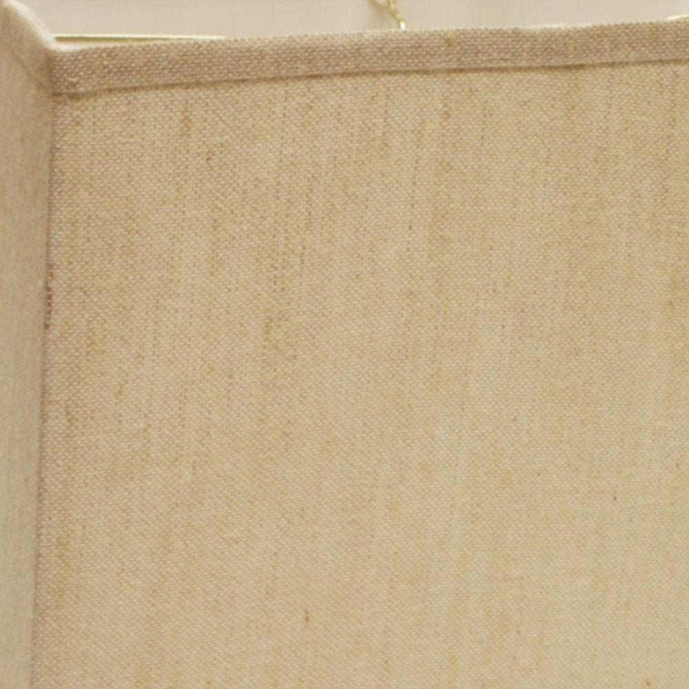 Gold Burlap Lamp Shade