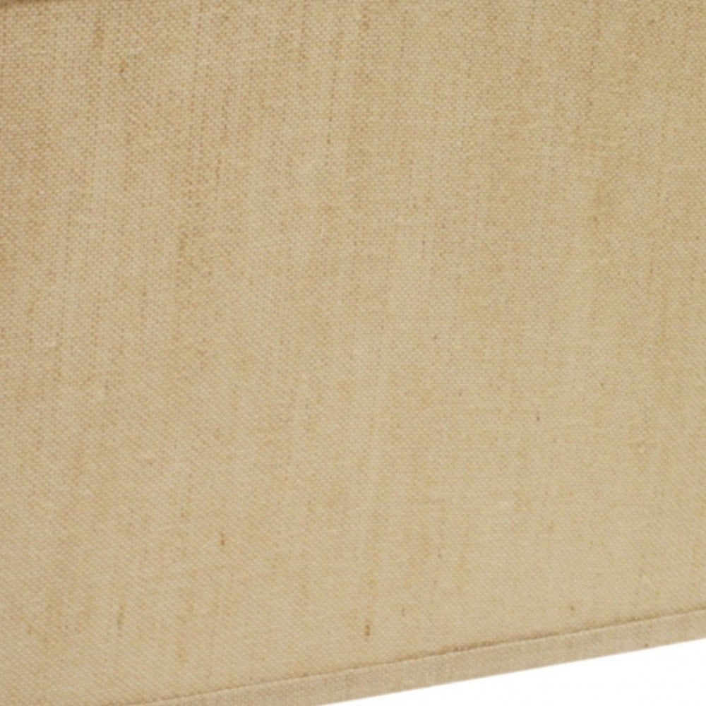 Gold Burlap Lamp Shade