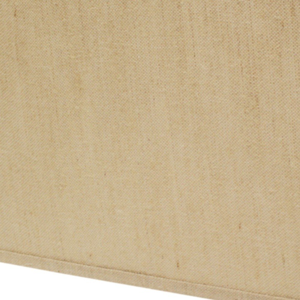 Gold Burlap Lamp Shade