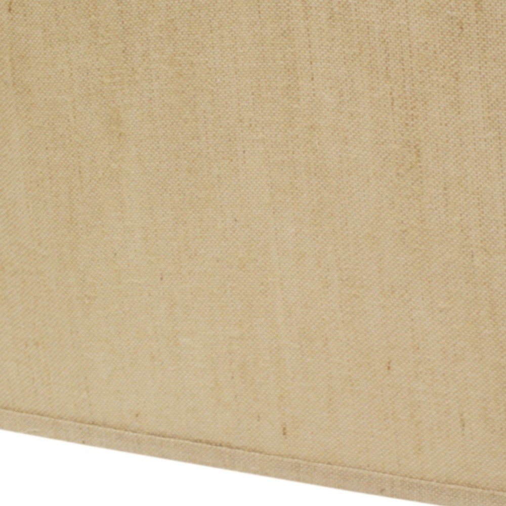 Gold Burlap Lamp Shade