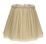 Taupe Shantung Silk Square Lamp Shade