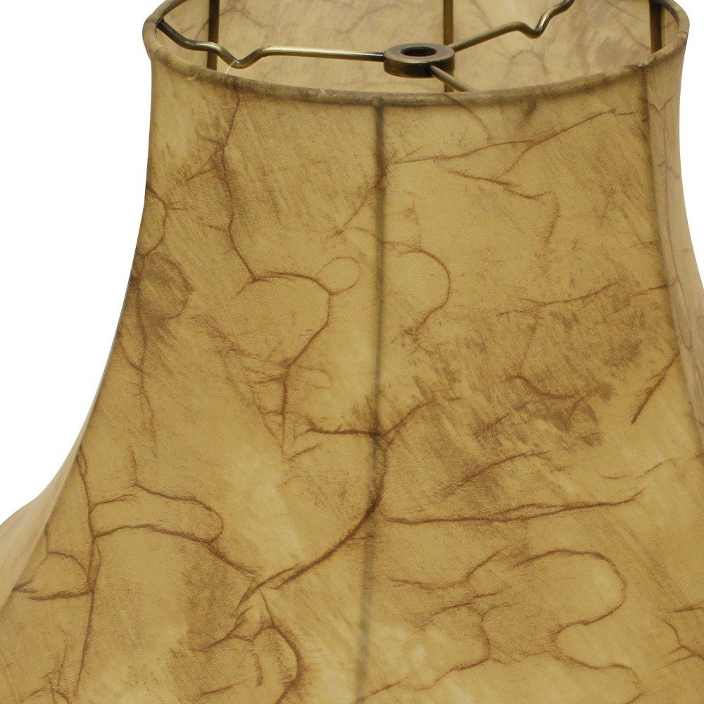 Light Yellow Parchment Bell Lamp Shade