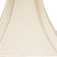 Ivory Shantung Silk Square Lamp Shade