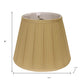 Camel Shantung Silk Empire Lamp Shade
