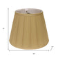 Camel Shantung Silk Empire Lamp Shade