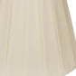 20" Ivory Slanted English Box Shantung Lampshade