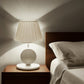 Cream Linen Pleated Empire Lamp shade