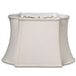16" Cream Premium Oblong Shantung Lampshade