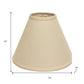 Beige Linen Cone Lamp Shade
