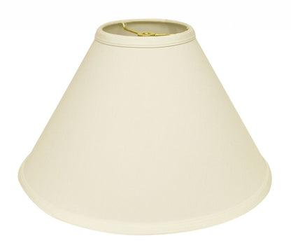 Ivory No Slub Innsbruck Cone Lamp Shade