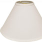 White No Slub Innsbruck Cone Lamp Shade