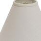 Off White Linen Cone Lamp Shade