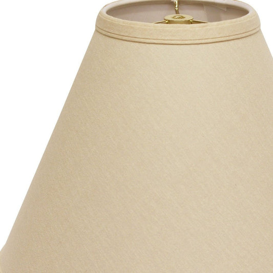 Beige Linen Cone Lamp Shade