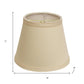 Beige No Slub Innsbruck Empire Lamp Shade