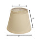 Beige No Slub Innsbruck Empire Lamp Shade
