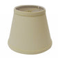 Beige Linen Empire Lamp Shade