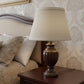 White No Slub Innsbruck Empire Lamp Shade