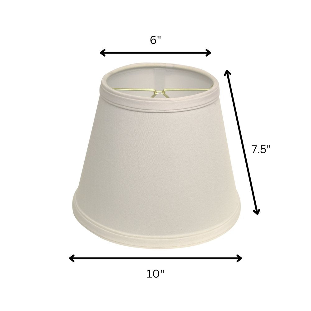 White No Slub Innsbruck Empire Lamp Shade